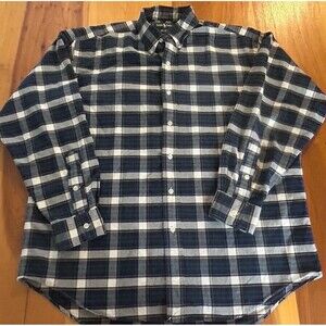 Ralph Lauren The Big Shirt Plaid Medium Long Sleeve Button Down Read Description